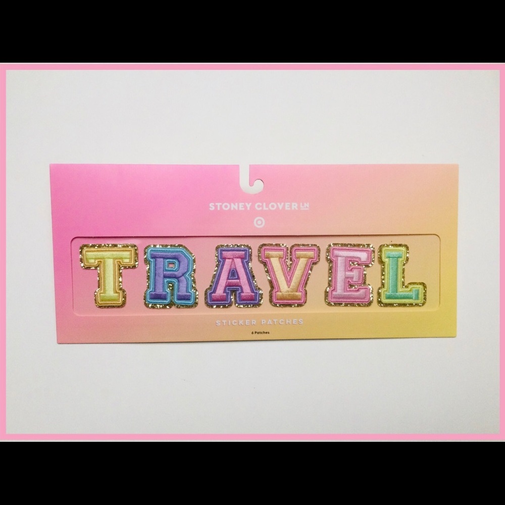 STONEY CLOVER LANE x TARGET STICKER PATCH “TRAVEL”
